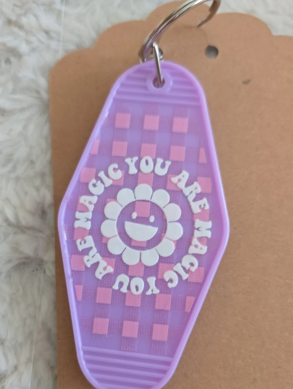 Keychain Handmade Purple Candy Deco Keychain - Brand
